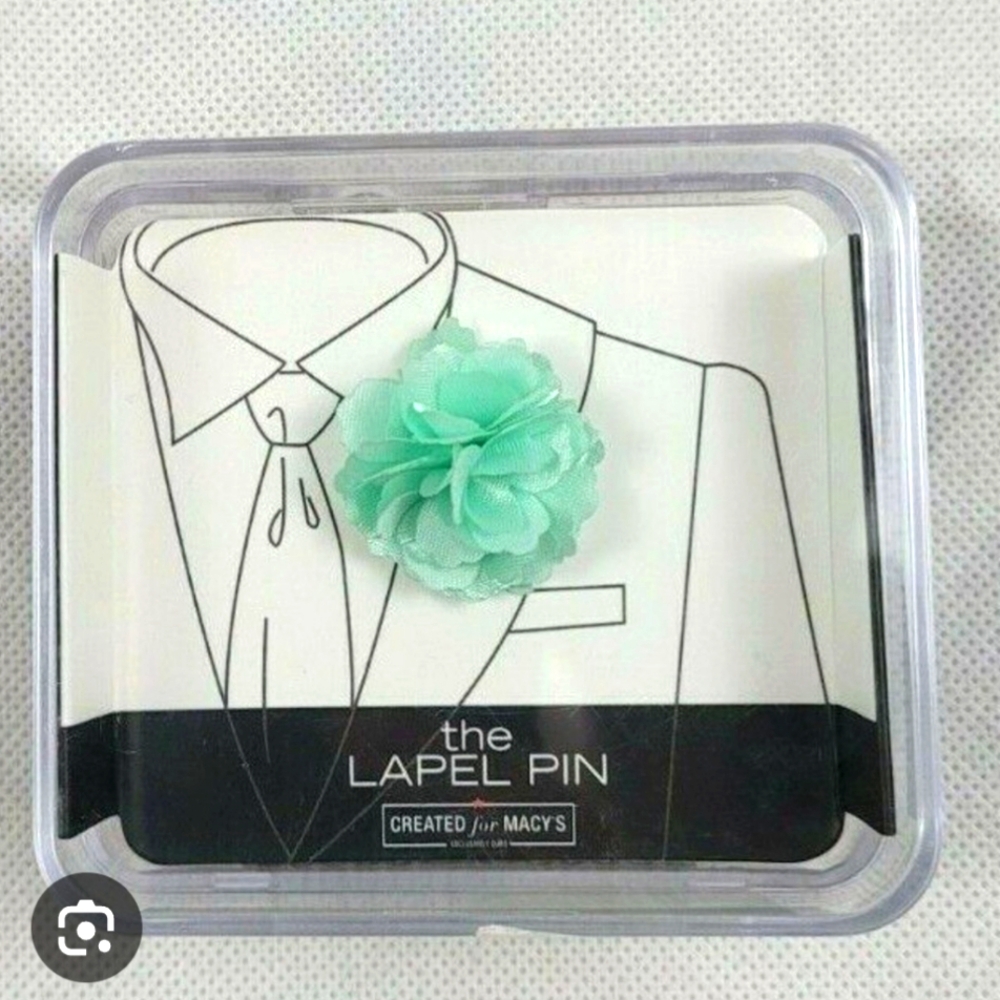 Mint Green Lapel Pin